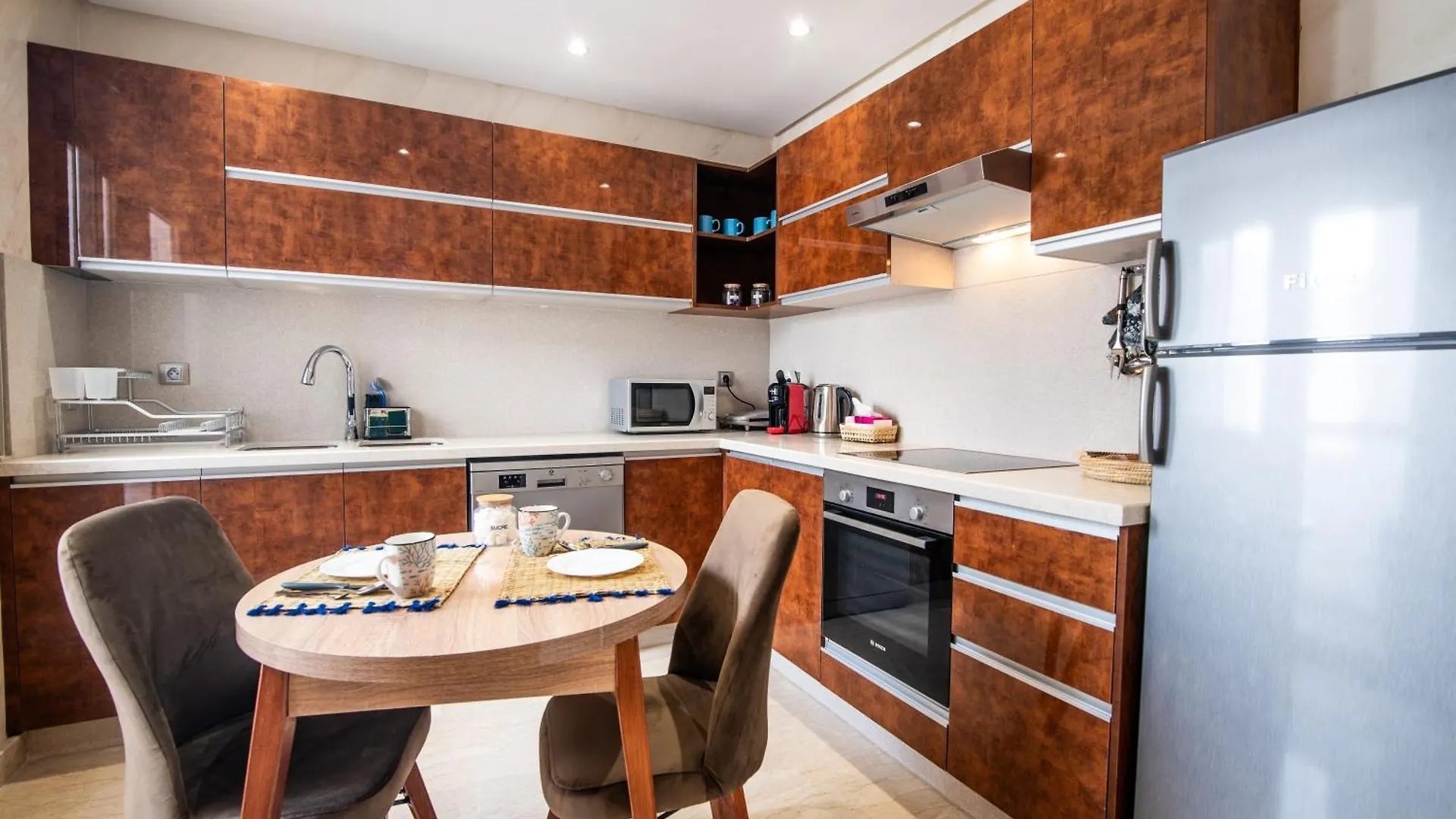 New Luxury Apartment 130Sqm With Seaview Wifi Unlimited With Optical Fiber Agadir Marocko
