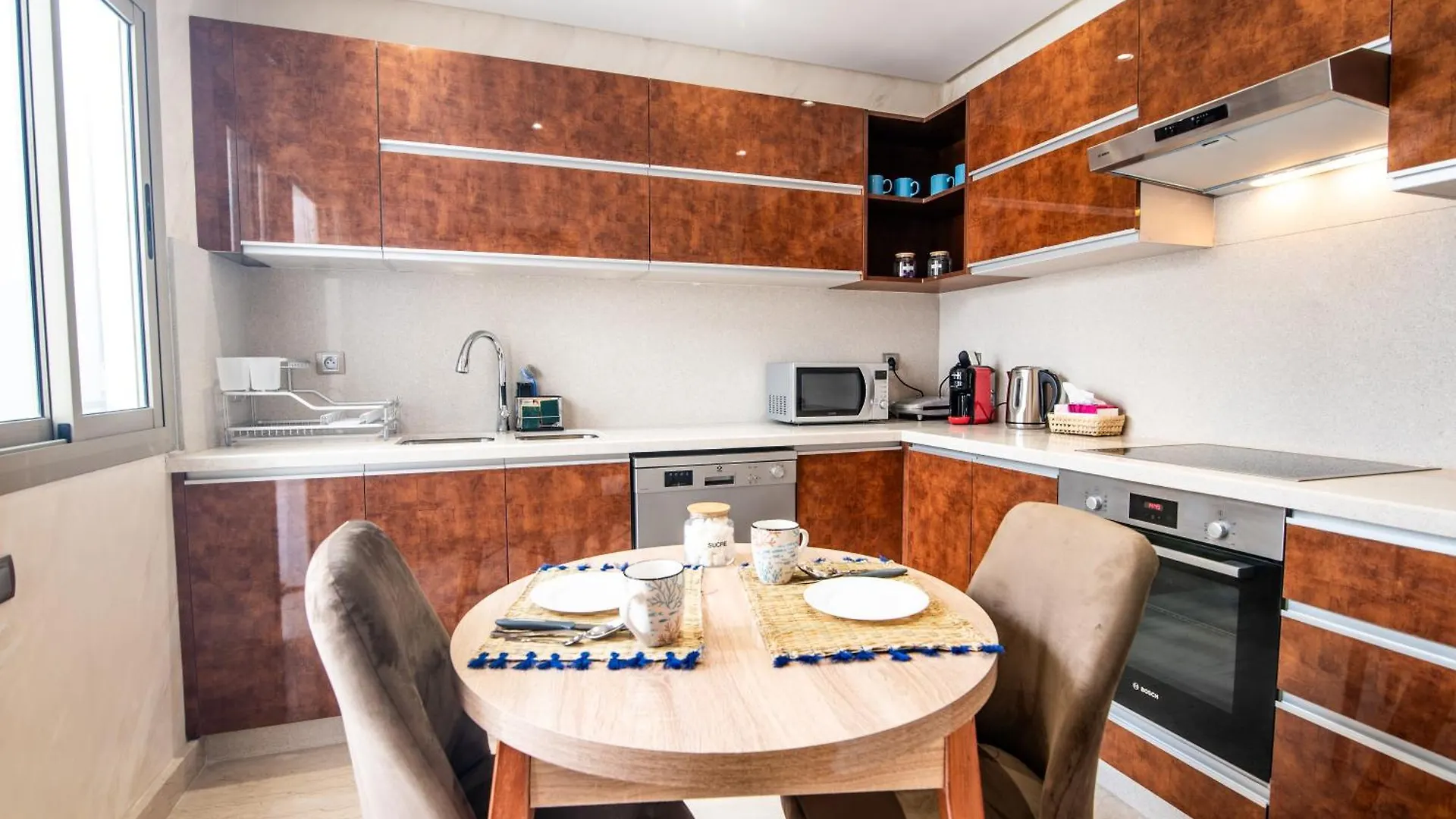 New Luxury Apartment 130Sqm With Seaview Wifi Unlimited With Optical Fiber Agadir