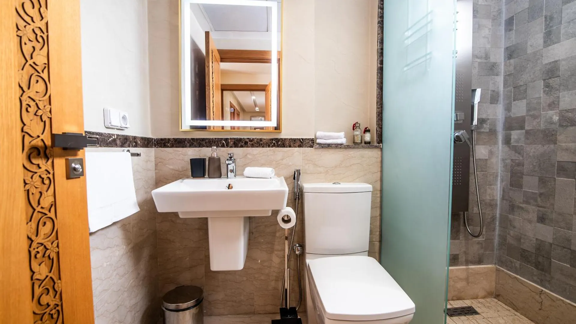 New Luxury Apartment 130Sqm With Seaview Wifi Unlimited With Optical Fiber Agadir