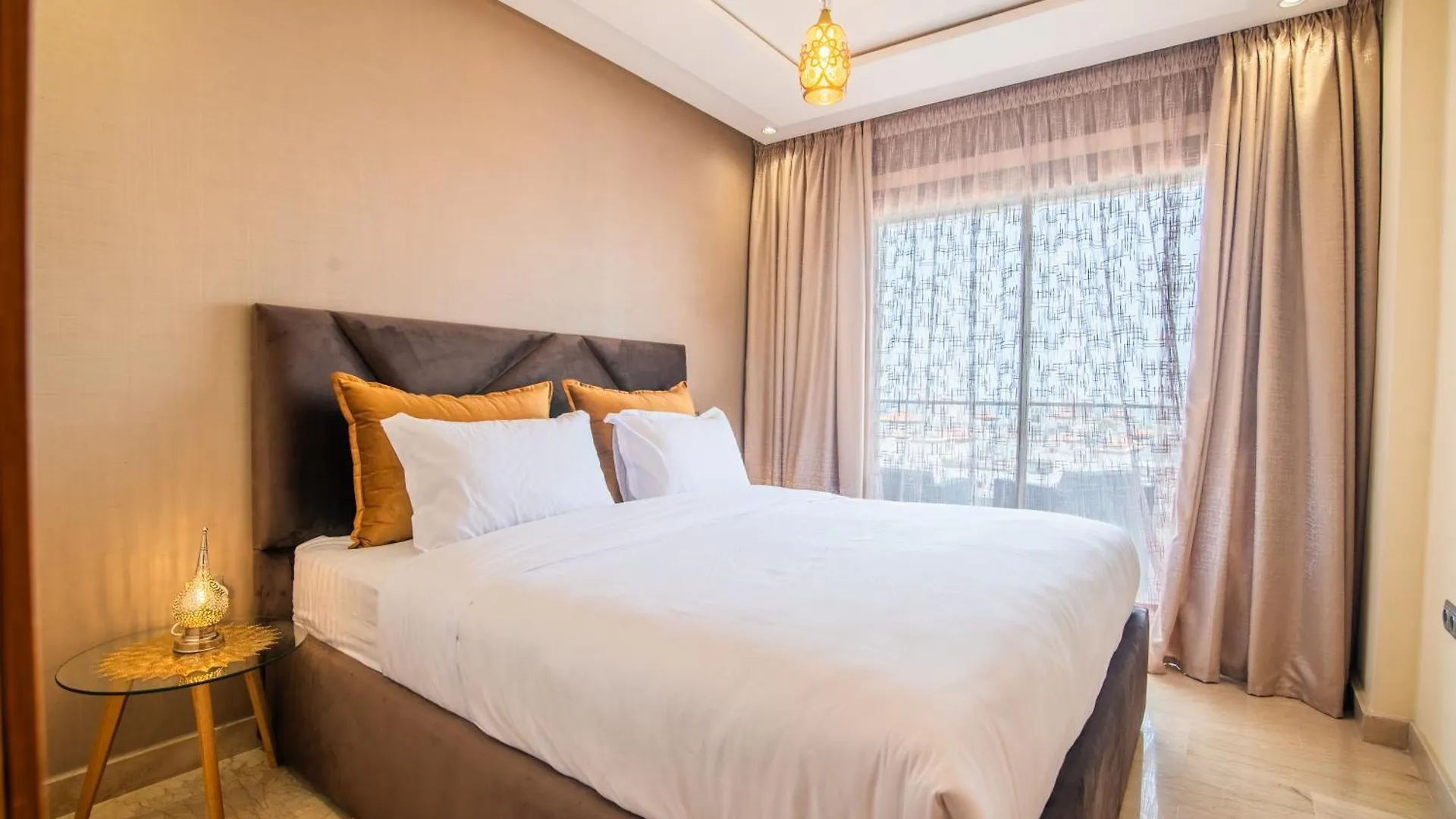 New Luxury Apartment 130Sqm With Seaview Wifi Unlimited With Optical Fiber Agadir