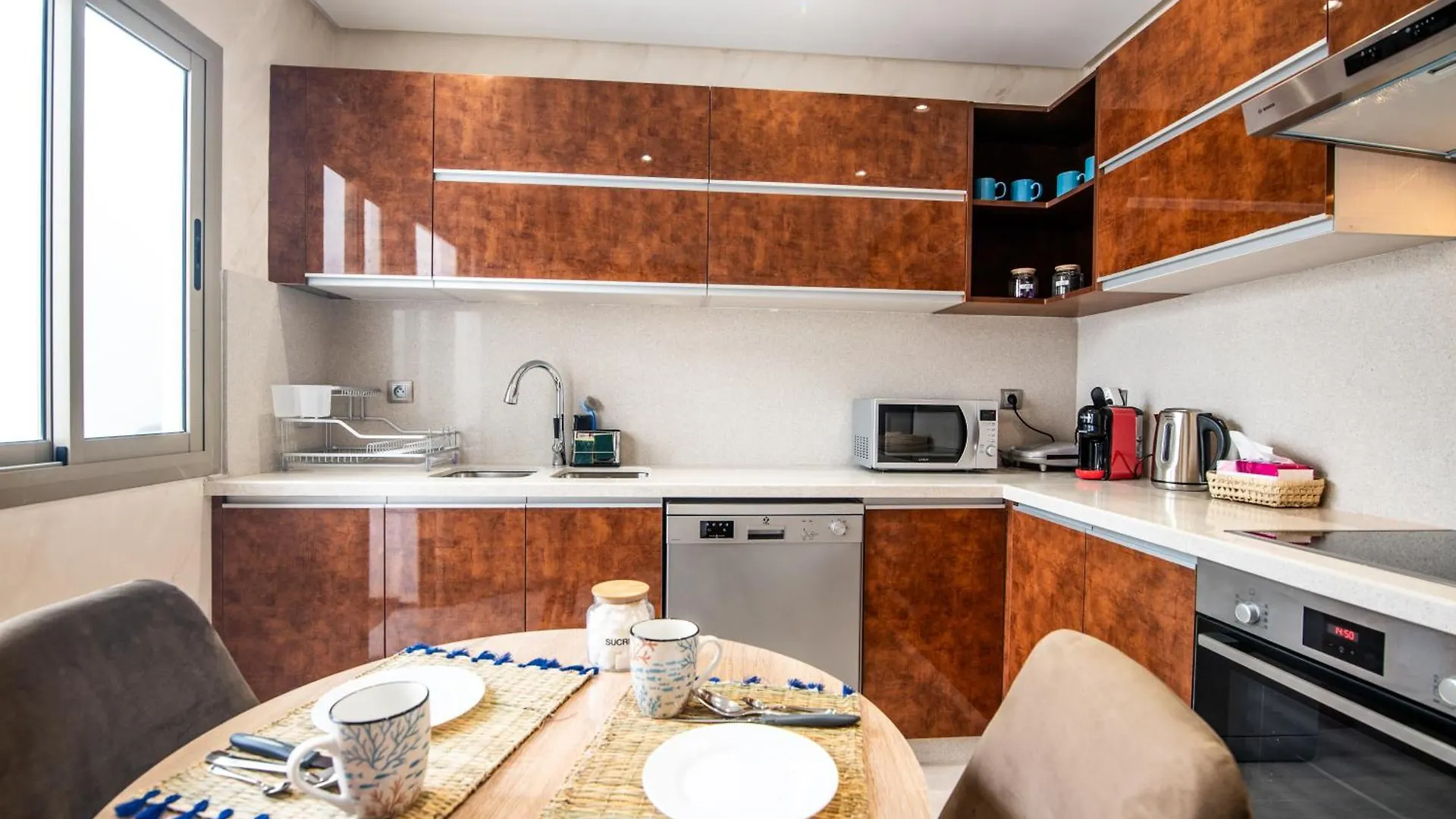 New Luxury Apartment 130Sqm With Seaview Wifi Unlimited With Optical Fiber 阿加迪尔 0*,