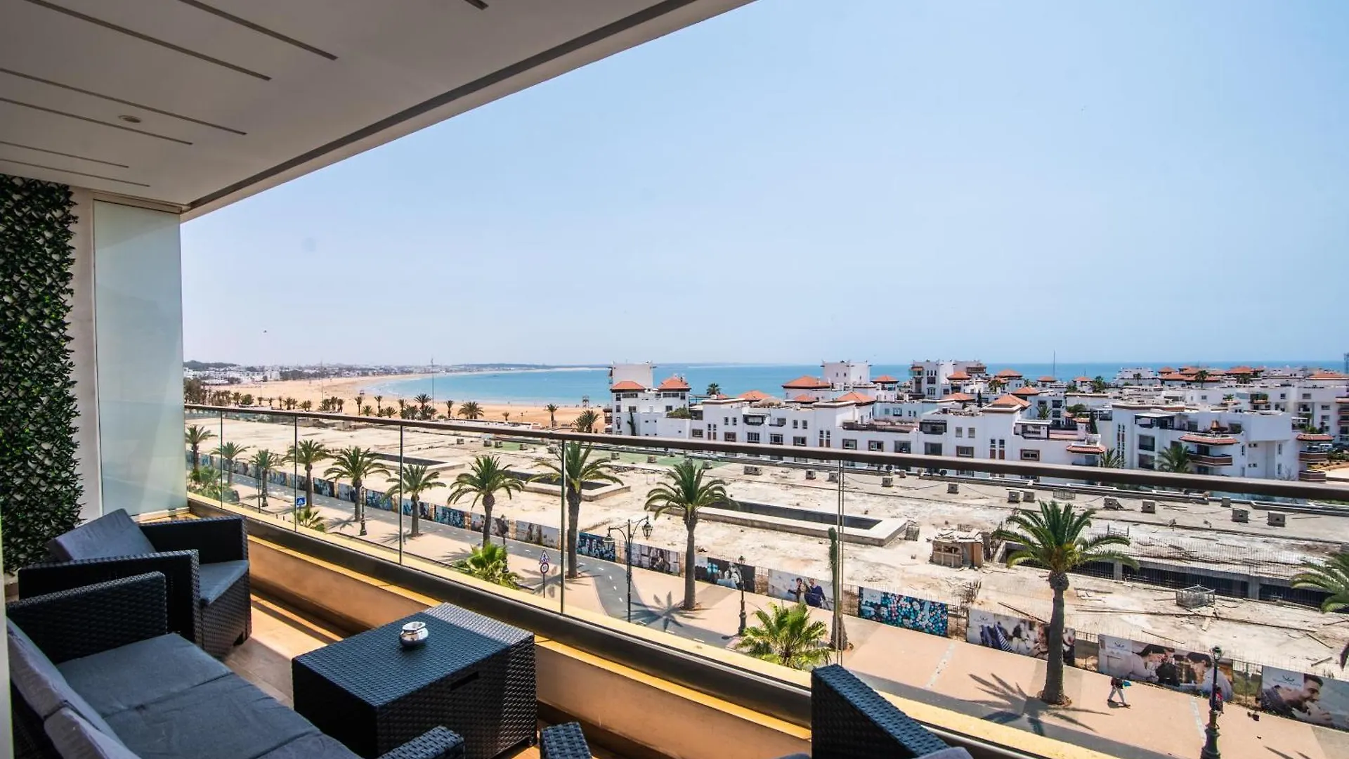 New Luxury Apartment 130Sqm With Seaview Wifi Unlimited With Optical Fiber 阿加迪尔