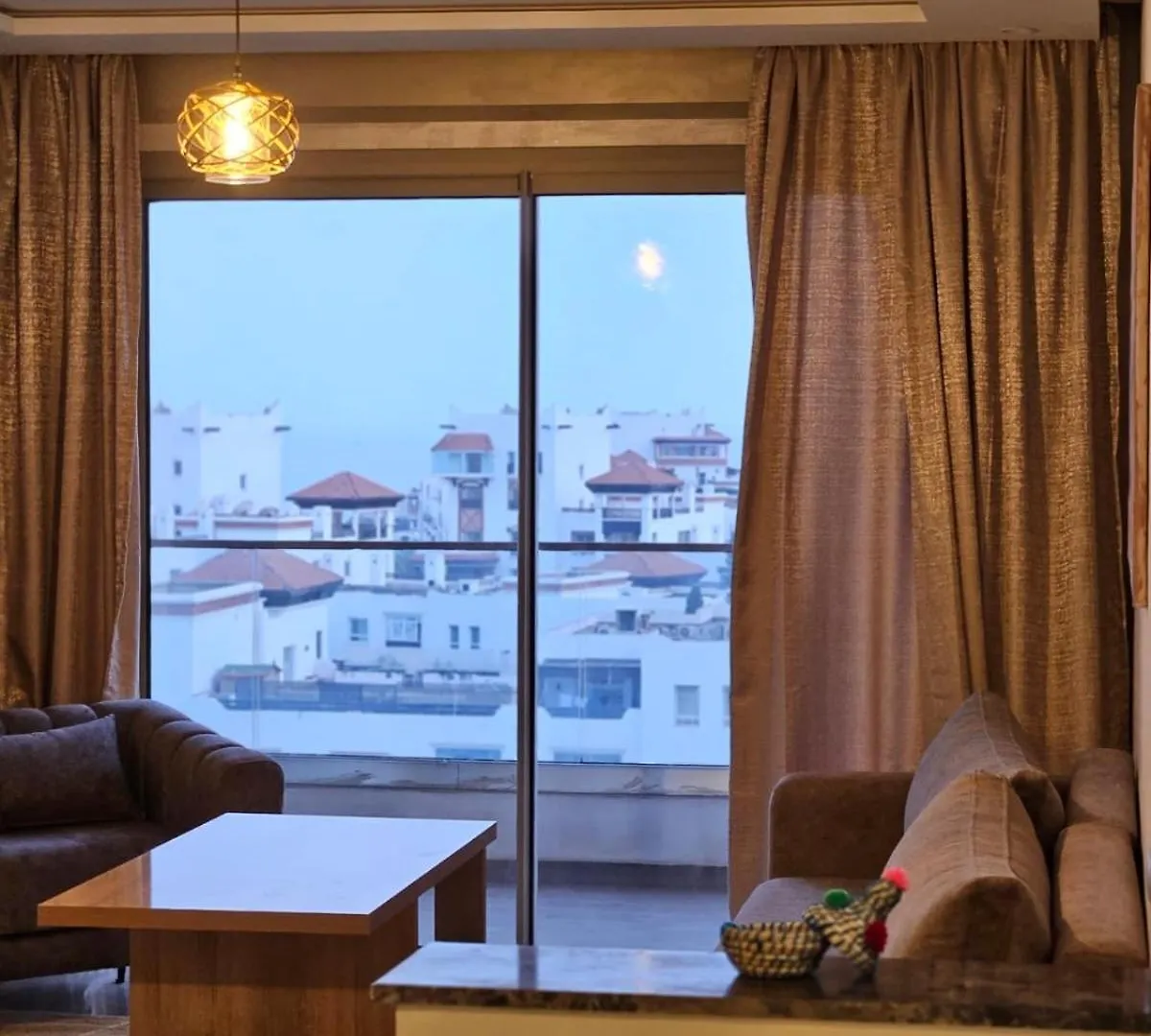 New Luxury Apartment 130Sqm With Seaview Wifi Unlimited With Optical Fiber 阿加迪尔